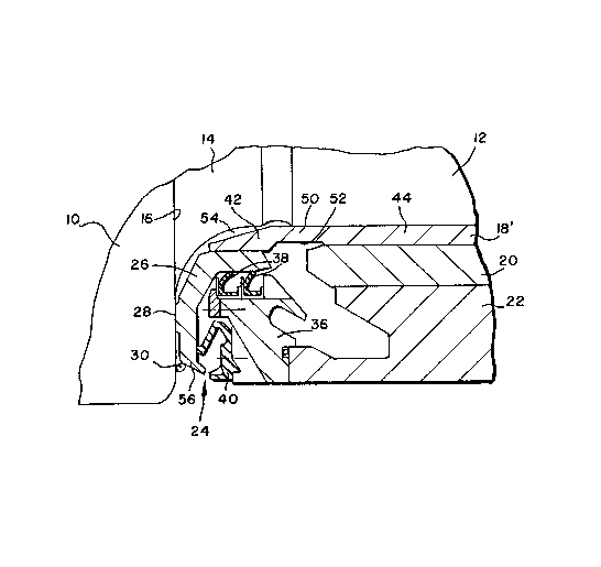 A single figure which represents the drawing illustrating the invention.